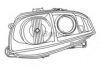 FIAT 60681585 Headlight